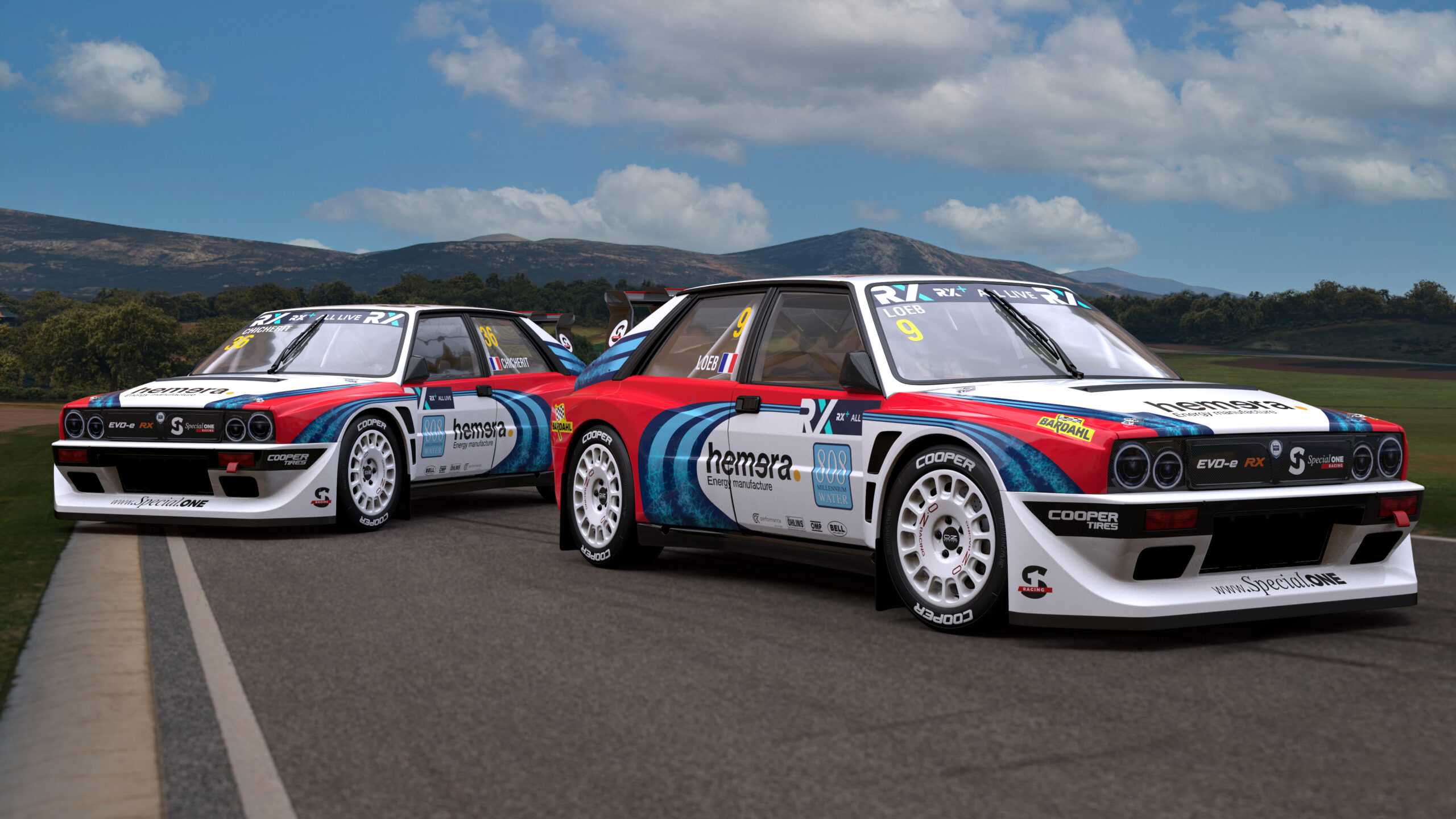Sébastien Loeb : une livrée légendaire pour sa Lancia Delta Evo-e RX !