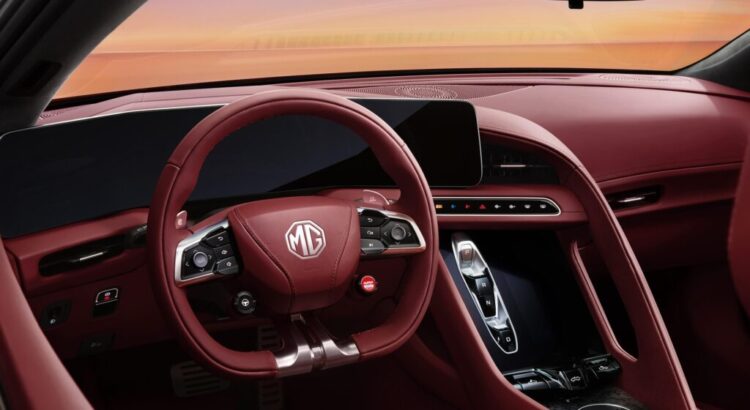MG Cyberster (2024) : découvrez son intérieur sensationnel !