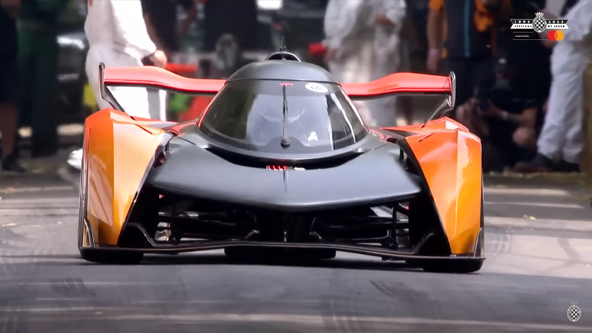 Goodwood Festival Speed McLaren Solus chrono dingue