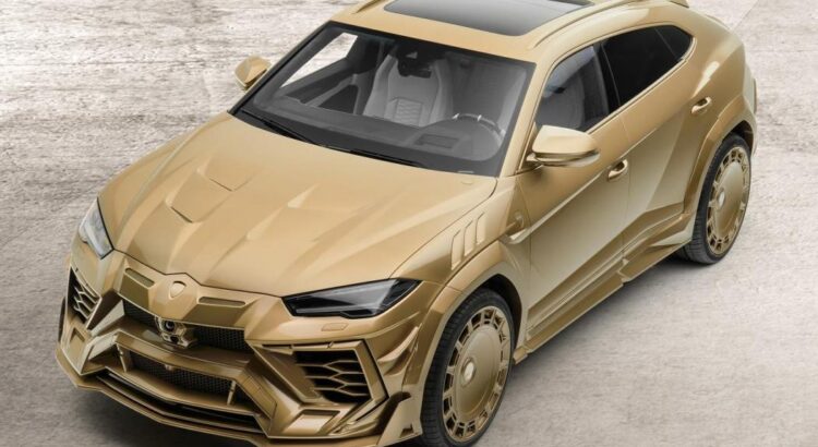Lamborghini Urus by Mansory : craquage doré et cavalerie de 900 ch !