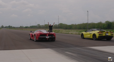 LaFerrari McLaren Senna drag race vid&eacute;o