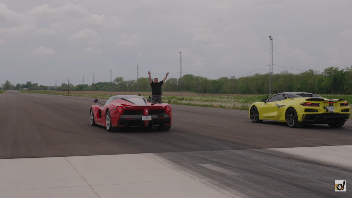 LaFerrari McLaren Senna drag race vidéo