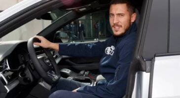 Eden Hazard garage voitures