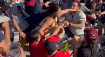 F1 bagarre fans Mexique 2023
