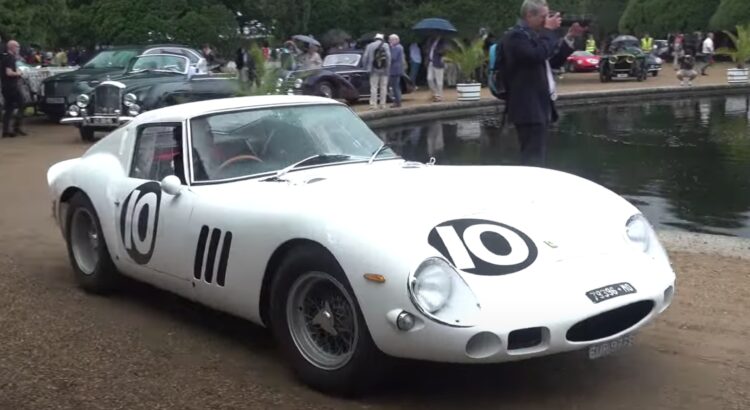 Et soudain surgit... une rarissime Ferrari 250 GTO à plus de 70 millions d'€ ! (+ vidéo)