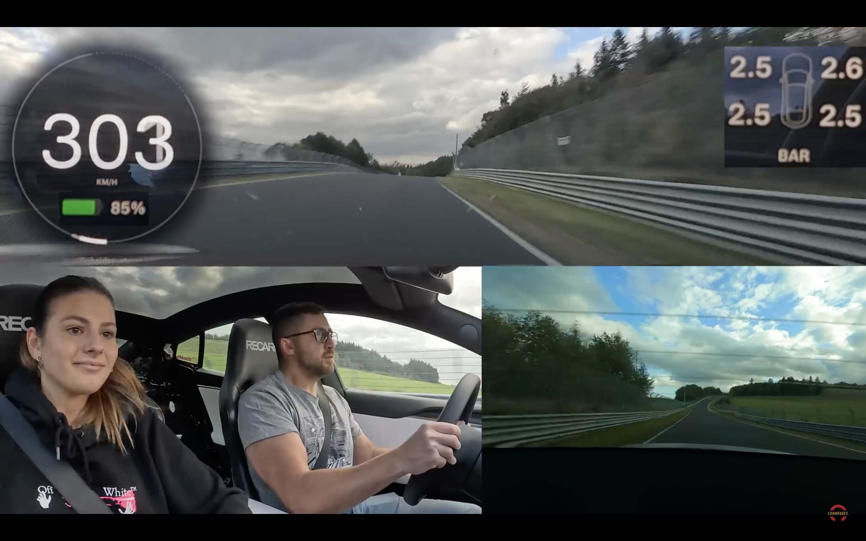 Tesla Model S Plaid Nurburgring