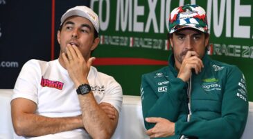 Fernando Alonso Sergio P&eacute;rez F1 2024