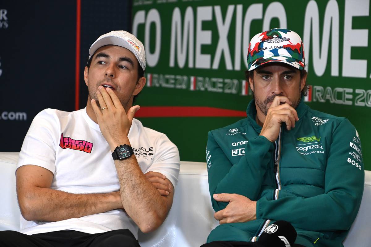 Fernando Alonso Sergio Pérez F1 2024