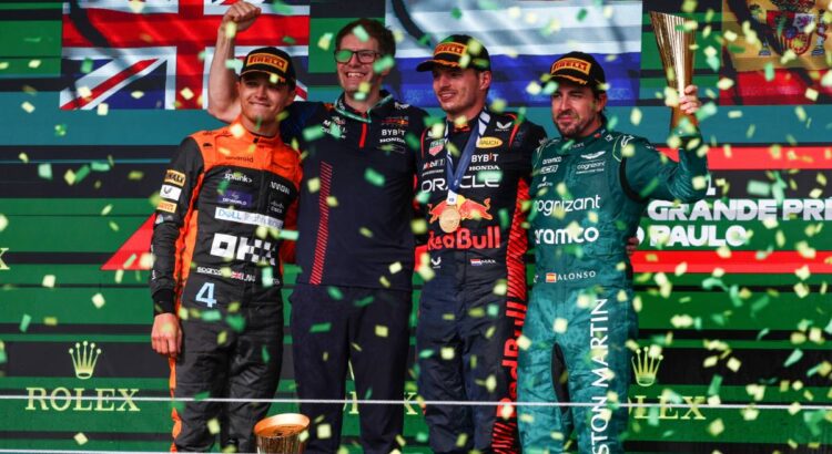 F1 - GP du Brésil/Sao Paulo : clap 17ème pour Verstappen, Alonso arrache le podium !