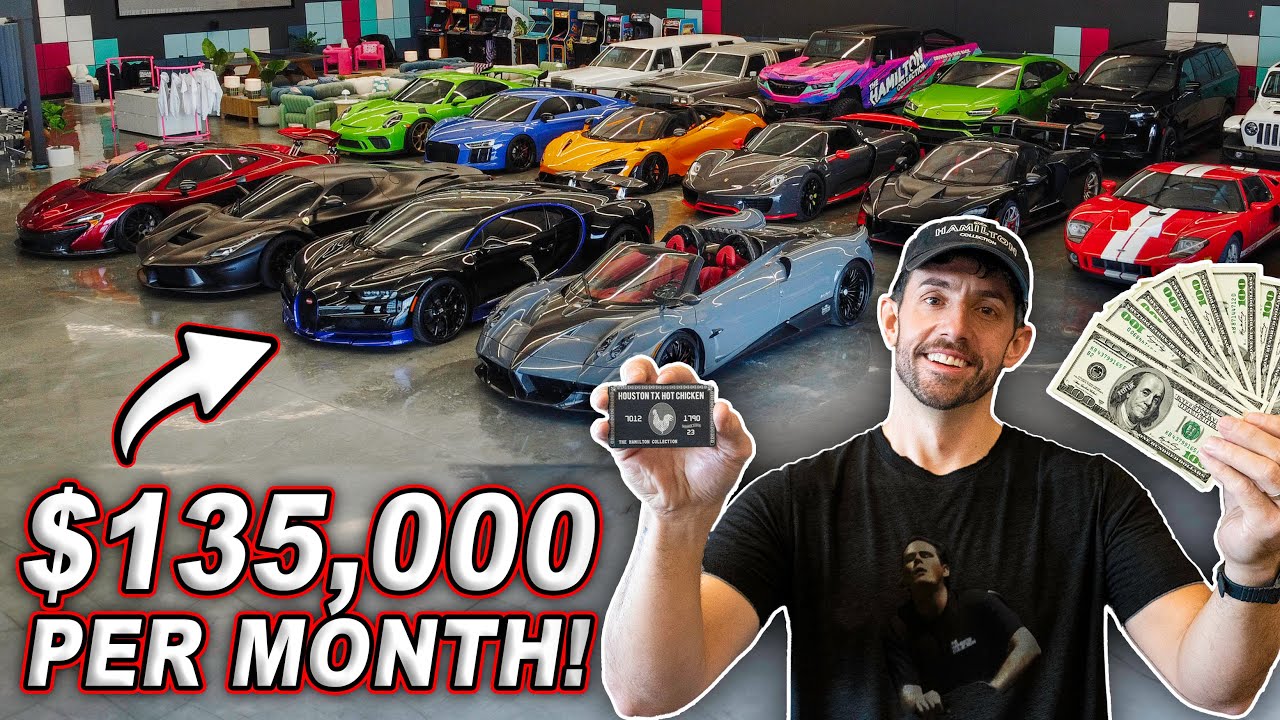 Collection supercar Hamilton fortune