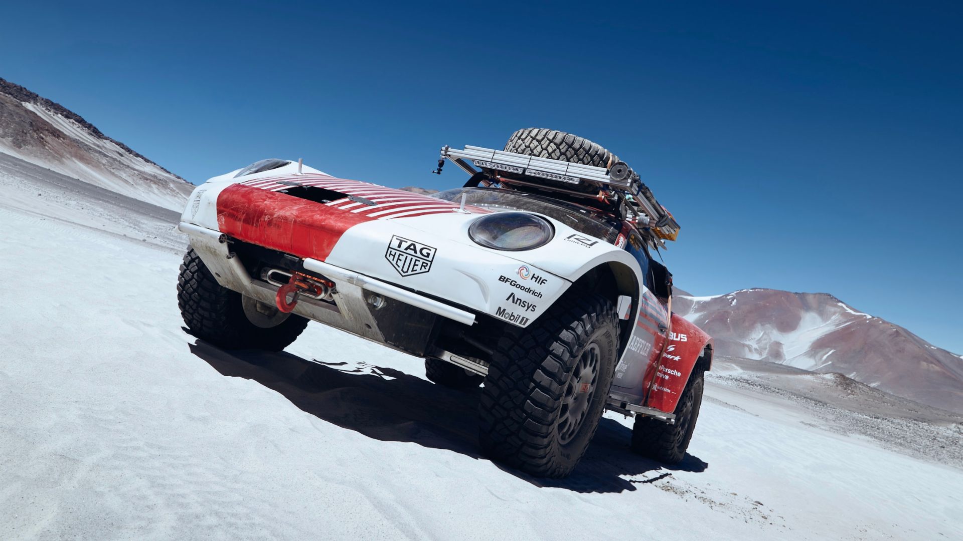 Porsche 911 E-Fuel record altitude