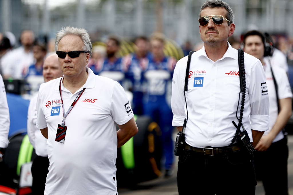 Gene Haas Guenther Steiner Haas F1