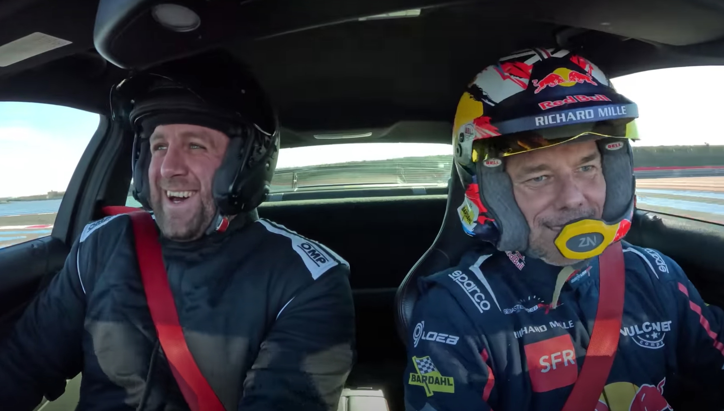 Sébastien Loeb GMK Mercedes C63 AMG Black Series circuit Paul Ricard vidéo