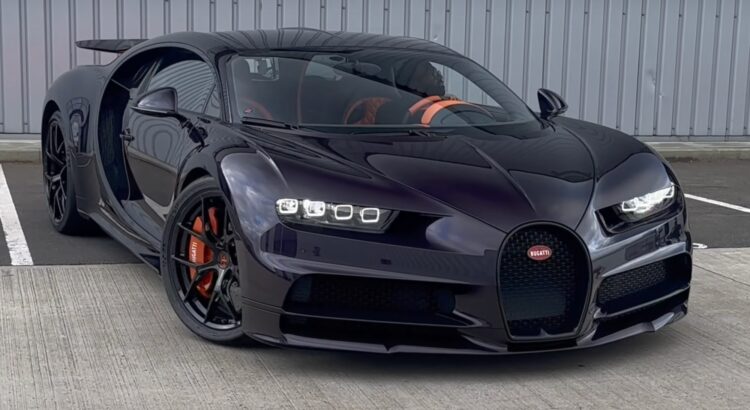 Cette Bugatti Chiron Sport à la livrée mauve métallique est unique au monde ! (+ vidéo)