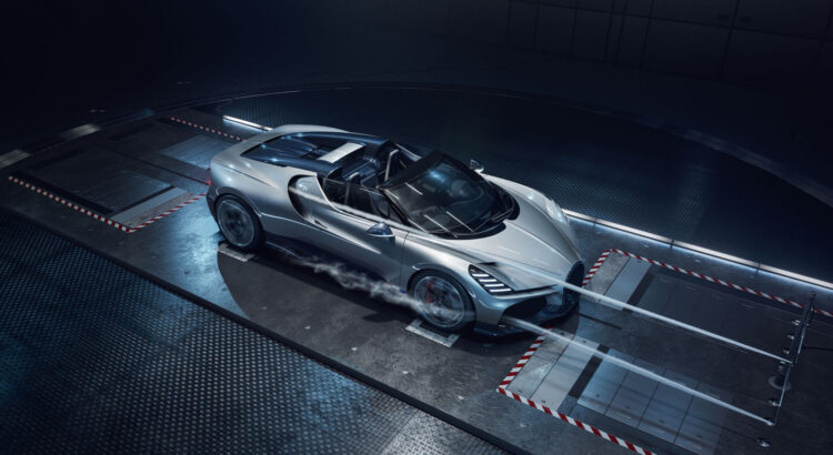 Bugatti W16 Mistral : comment a été sculptée l'aérodynamique du nouveau roadster ?