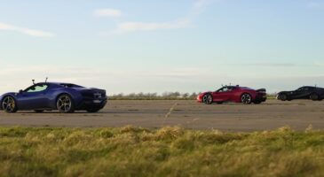 Ferrari drag race vid&eacute;o 2024