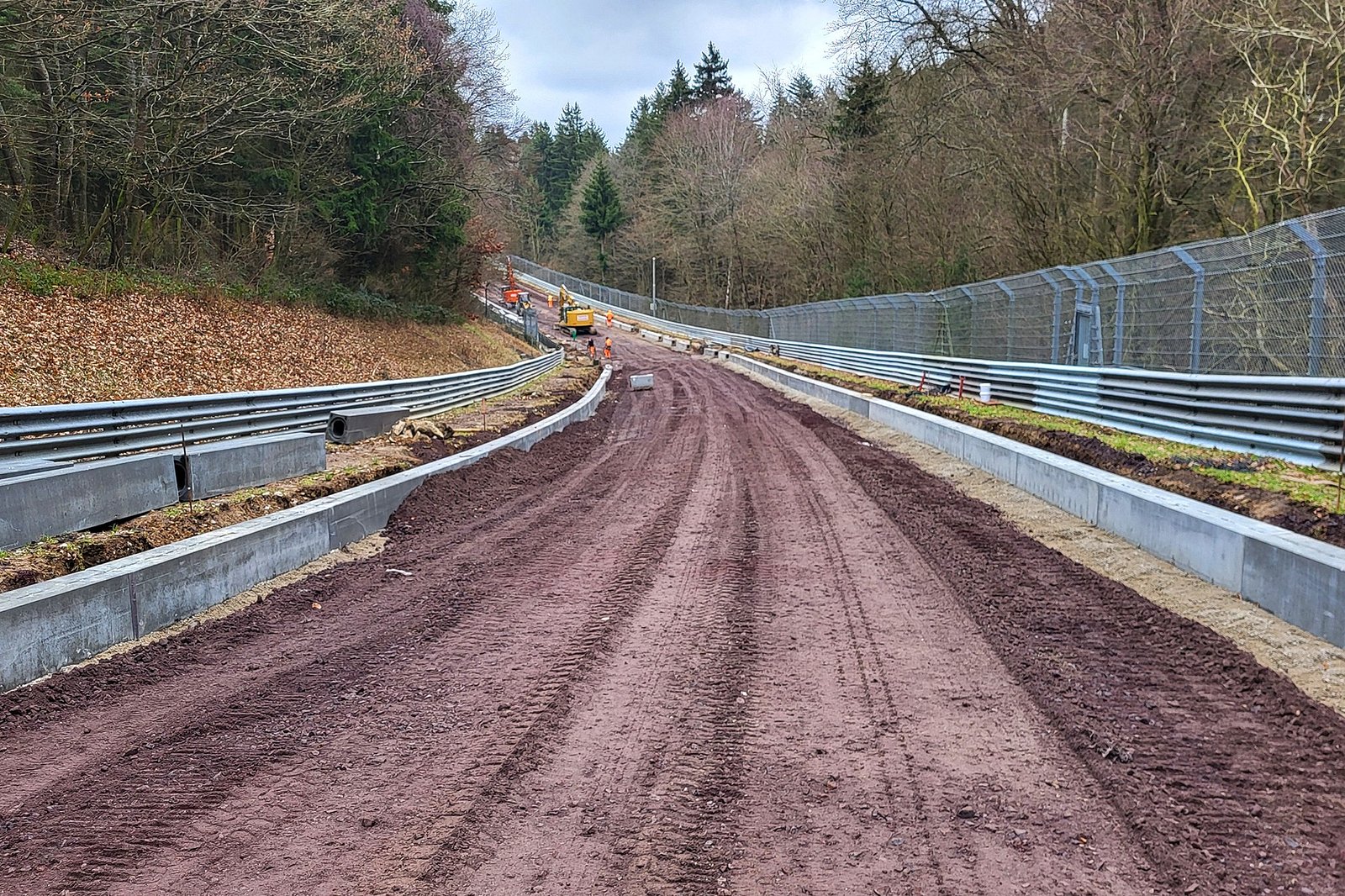 Nürburgring piste rallye travaux 2024