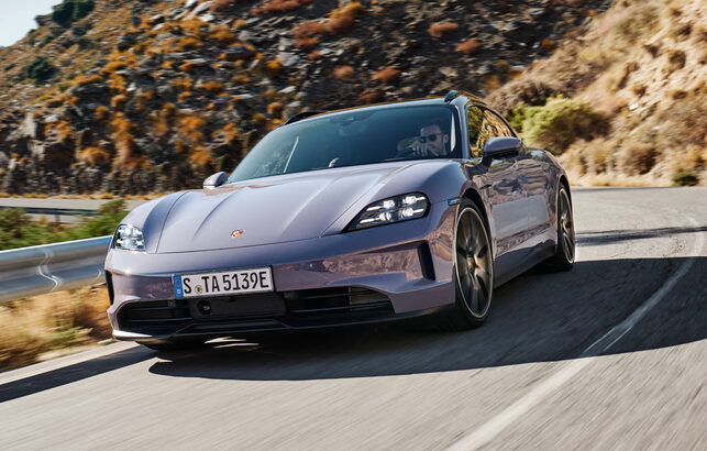 Nouvelle Porsche Taycan (2024) : toujours plus rapide !