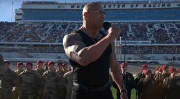 Dwayne "The Rock" Johnson Daytona 500 vid&eacute;o 2024