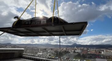 Audi GT survol rooftop vid&eacute;o 2024