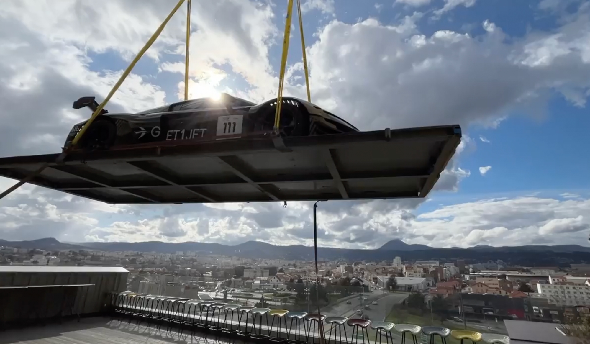 Audi GT survol rooftop vidéo 2024