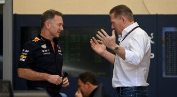 F1 Jos Verstappen Christian Horner Red Bull Racing 2024
