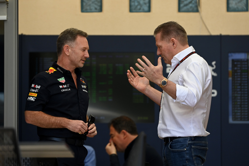 F1 Jos Verstappen Christian Horner Red Bull Racing 2024