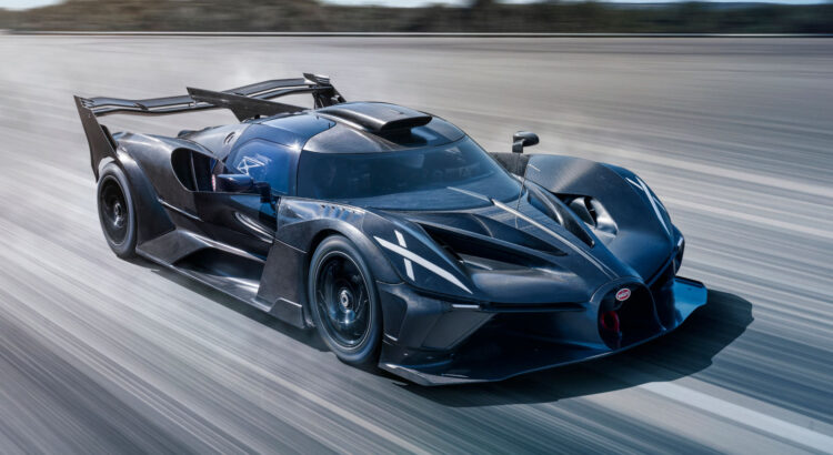 Bugatti Bolide : la marque dévoile sa vitesse de pointe... vertigineuse !