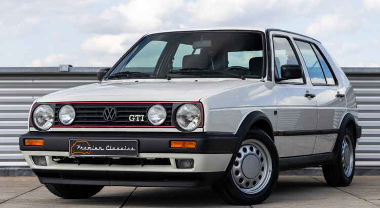 Une Volkswagen Golf GTI de 1990 avec seulement 60 000km au compteur (+images)