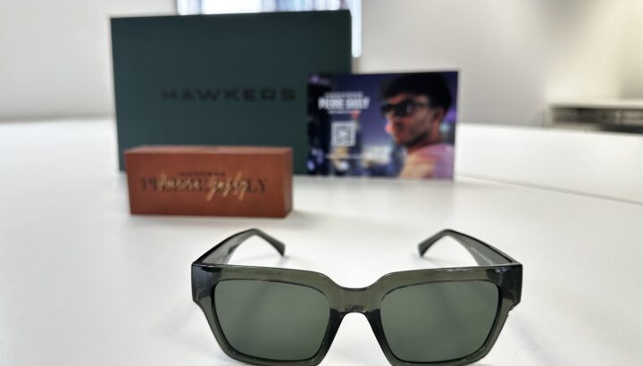 Pierre Gasly lance sa nouvelle collection de lunettes de soleil