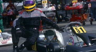Lewis Hamilton victoire karting Val Argenton France Formula A 2000