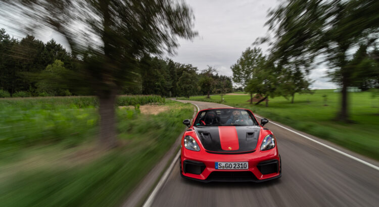 Essai - Porsche 718 Spyder RS : un dernier tour (thermique) pour la route...