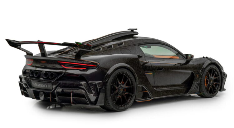 Mansory transforme la Maserati MC20 en Batmobile (+images)
