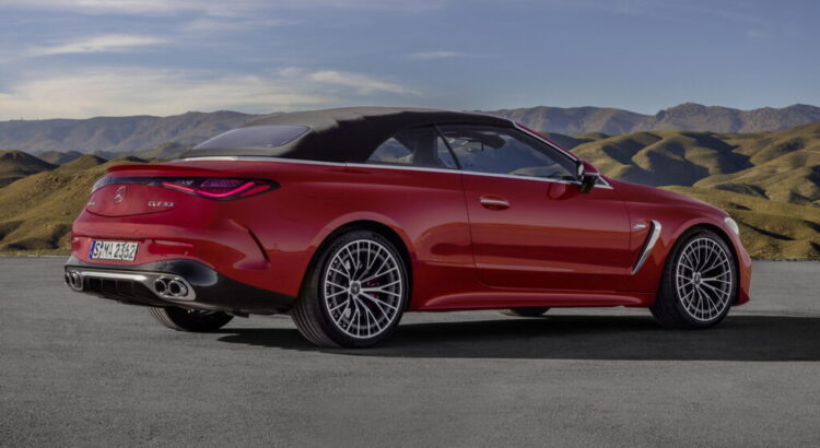 Mercedes-AMG CLE 53 Cabriolet : elle enlève le haut