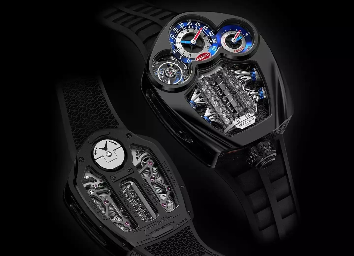 Nouvelle Bugatti Tourbillon montre Jacobs & Co 2024