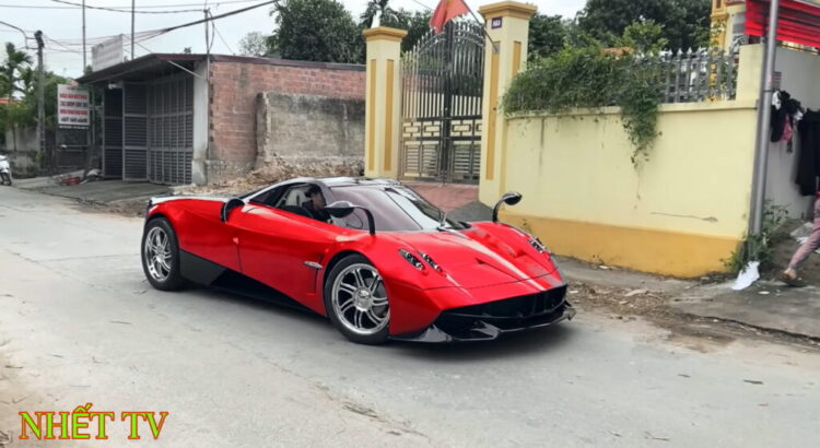 Cette Pagani Huayra cache un lourd secret (+vidéo)