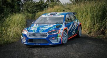 S&eacute;bastien Loeb Skoda Fabia RS Rally2 Rallye des Grands Fonds Guadeloupe 2024