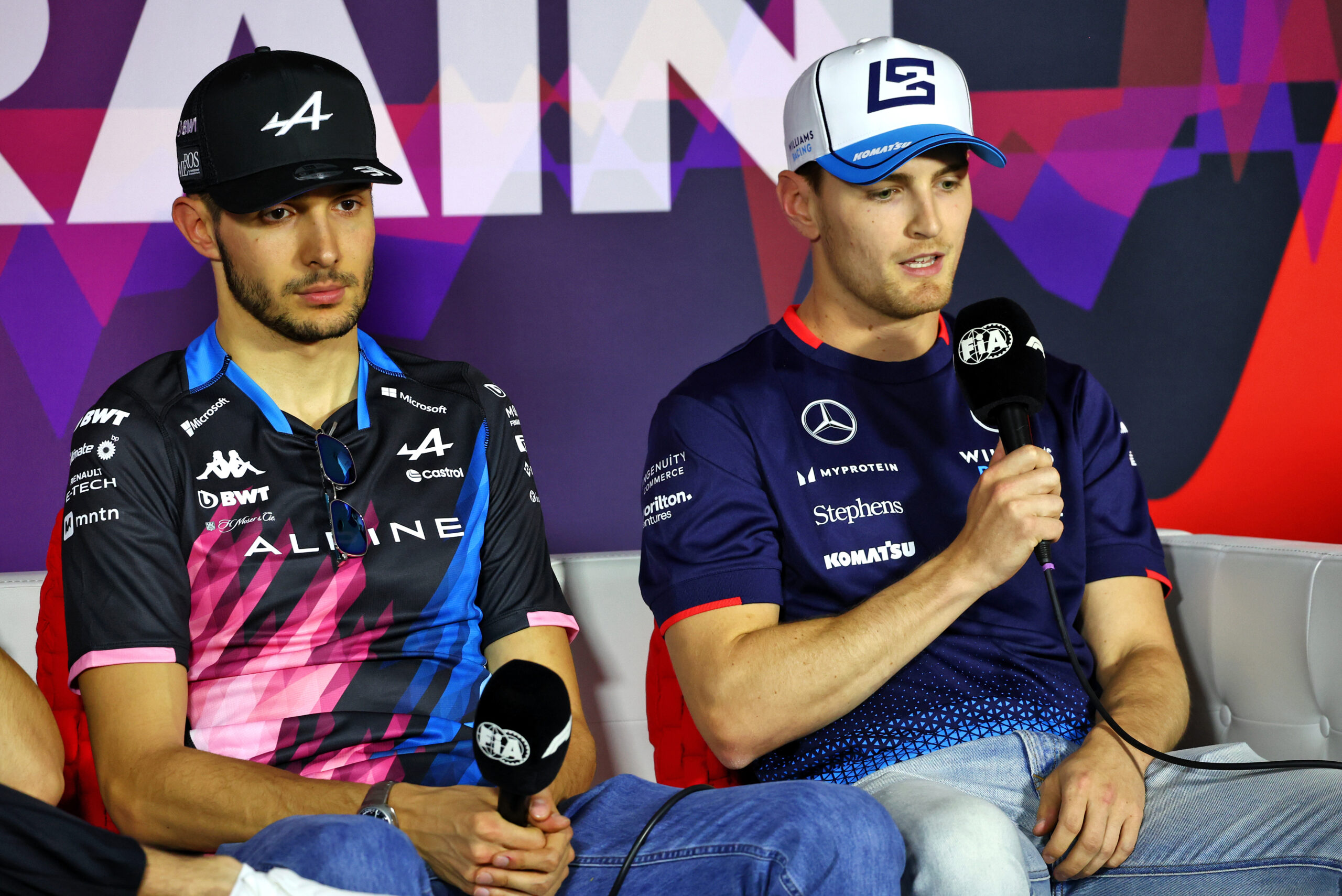 F1 Ocon Sargeant Williams 2024