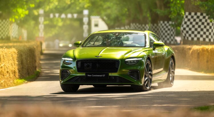 Nouvelles Bentley Continental GT et GTC Speed : elles font sensation à Goodwood !