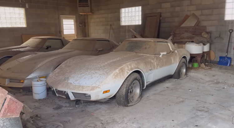 Une Corvette de Collection est retrouvée après 40 ans d'oubli (+ vidéo)