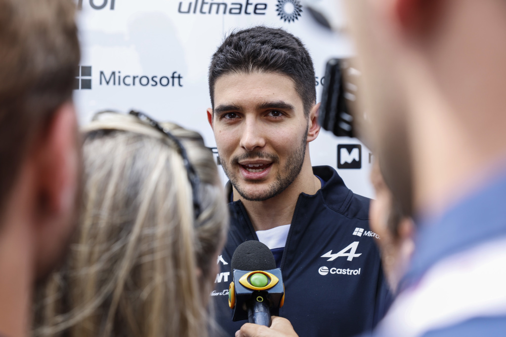 Esteban Ocon Alpine F1 2024