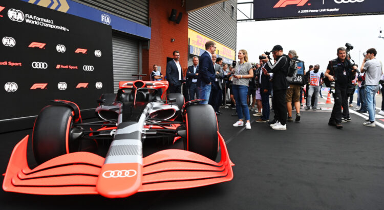 Audi F1 : un changement de taille à la tête du projet !