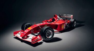 Ferrari F1 F2002 Michael Schumacher ench&egrave;res
