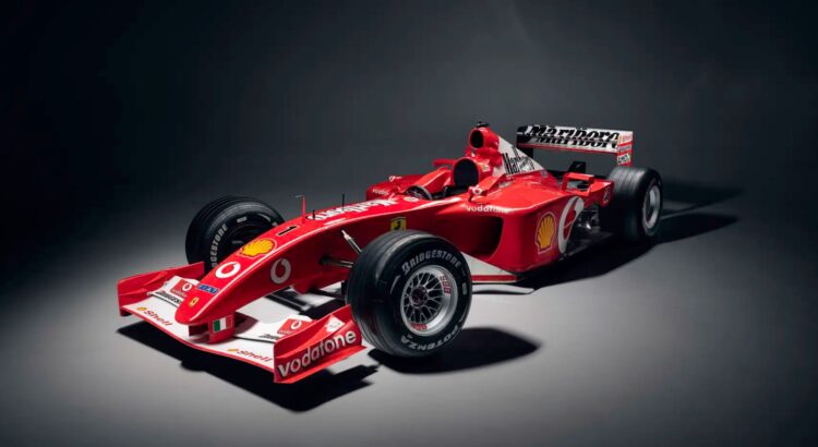 Ferrari F1 F2002 Michael Schumacher enchères