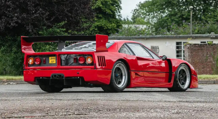 Ferrari F40 : cet exemplaire cache un V12 sous le capot (+vidéo)