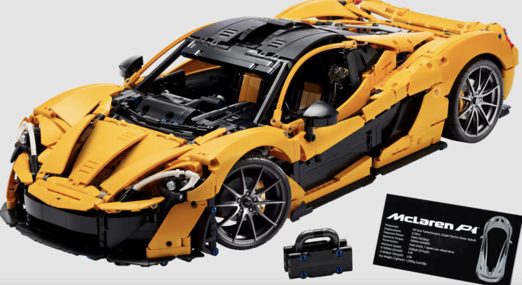 McLaren P1 : la moins chère du monde est en LEGO