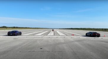 Rimac Nevera Bugatti Chiron Super Sport vid&eacute;o drag race 2024