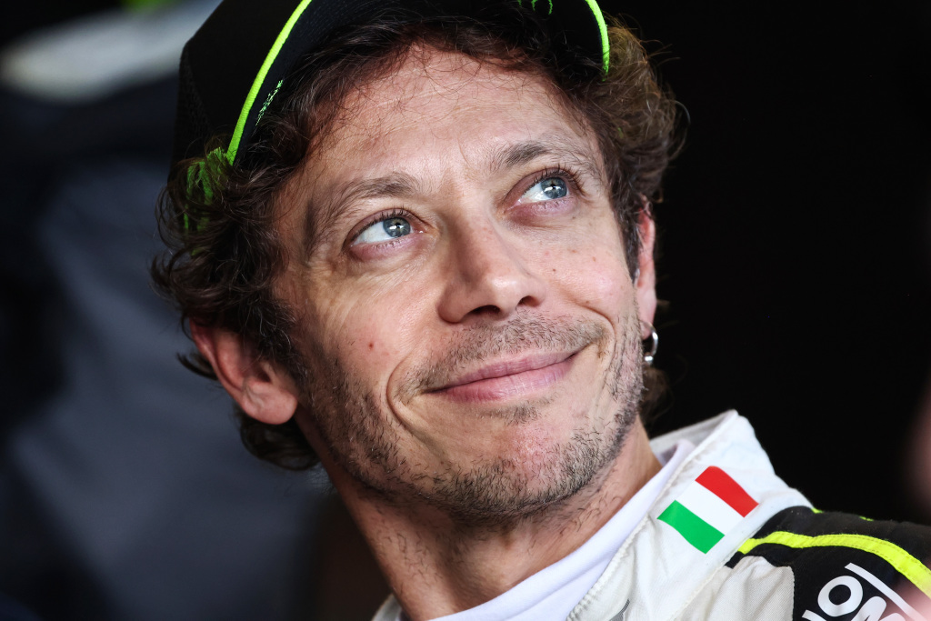 Valentino Rossi MotoGP Hypercar LMDh BMW V8 hybrid WEC 2024