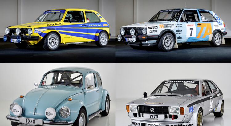 Volkswagen ressort des Golf et Scirocco de légende pour une course de côte !