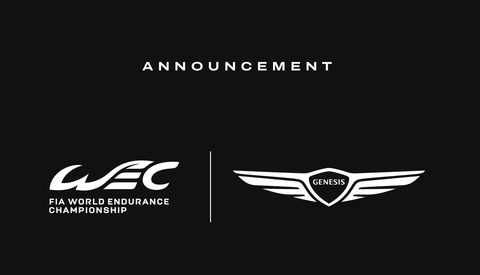 WEC Hyundai Genesis endurance